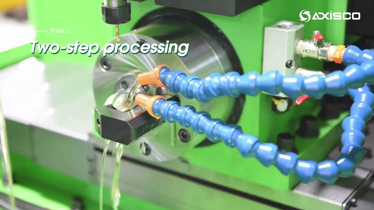 Ball valve slotting & drilling machine