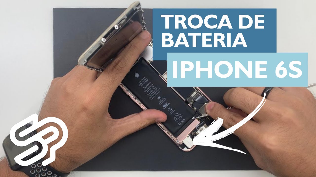 SAIBA COMO TROCAR A BATERIA DO IPHONE 6 e 6S - SIMPLES E FÁCIL TEARDOWN EM 2024