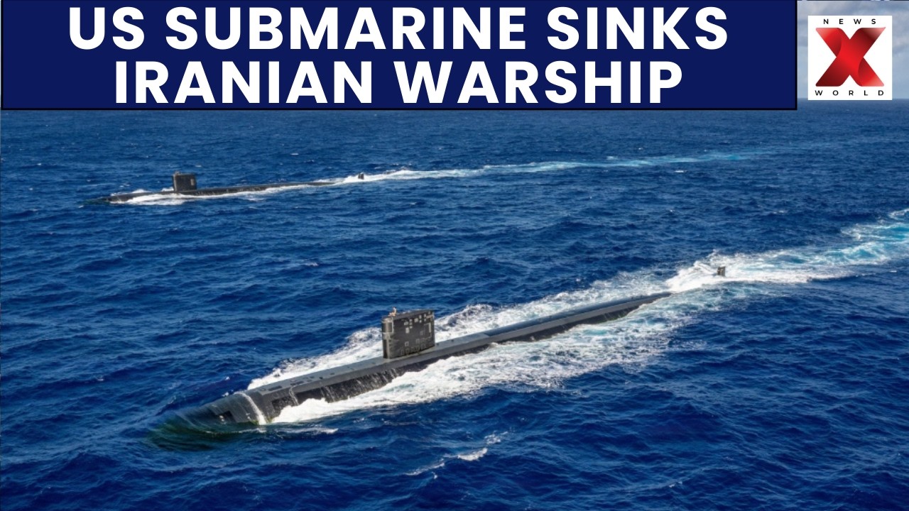 US Submarine Sinks Iranian Frigate IRIS Dena Near Sri Lanka | NewsX World