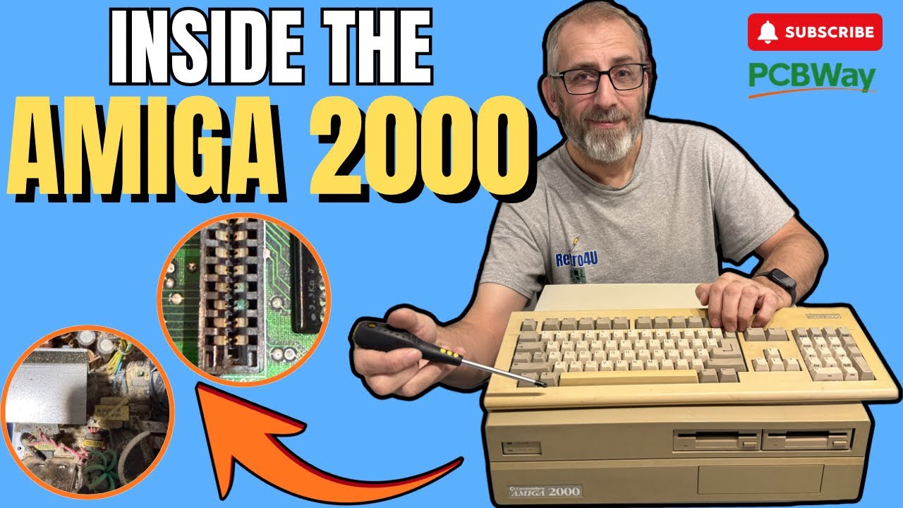 Разборка Amiga 2000 — что я нашел внутри?