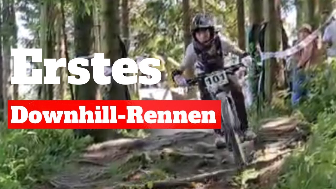 😳 Mein ERSTES Downhill-Rennen… das ist passiert