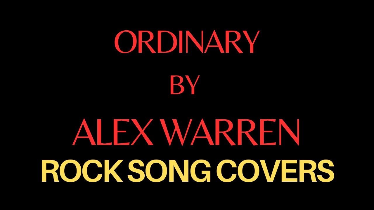 Ordinary - Alex Warren | KPOP Ballad Cover | Lyrics | Sad Song | Emotional Piano Version