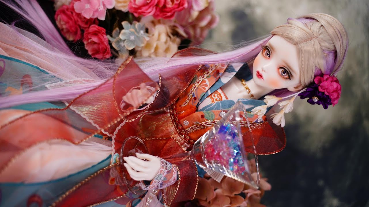 BJD DOLL Clothes Dress up Peak’s woods FOC Goldie as Alice キャストドール 和服 和風 着物 着せ替え