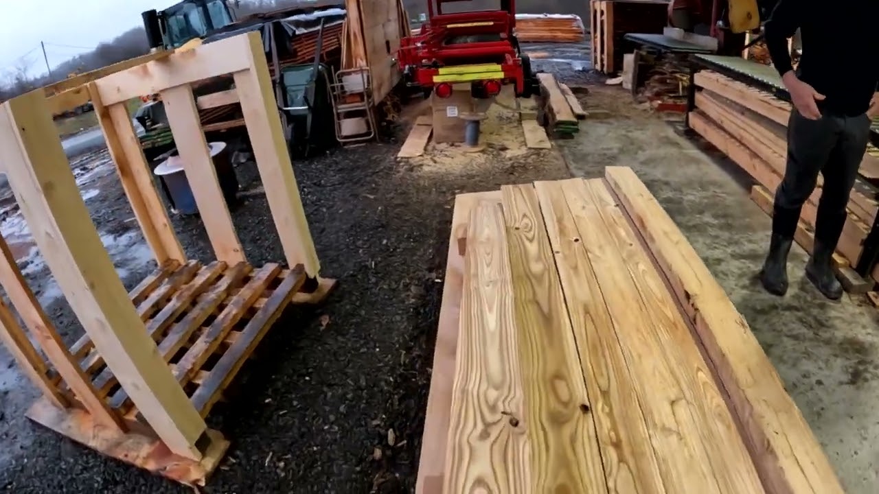 Some very rare wood on our sawmill today  9
