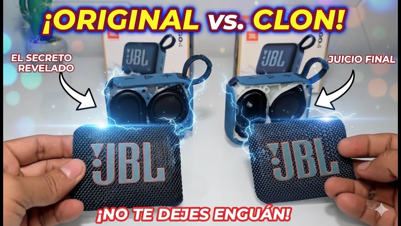 ¿Cómo IDENTIFICAR un JBL Go 4 FALSO en 2025?