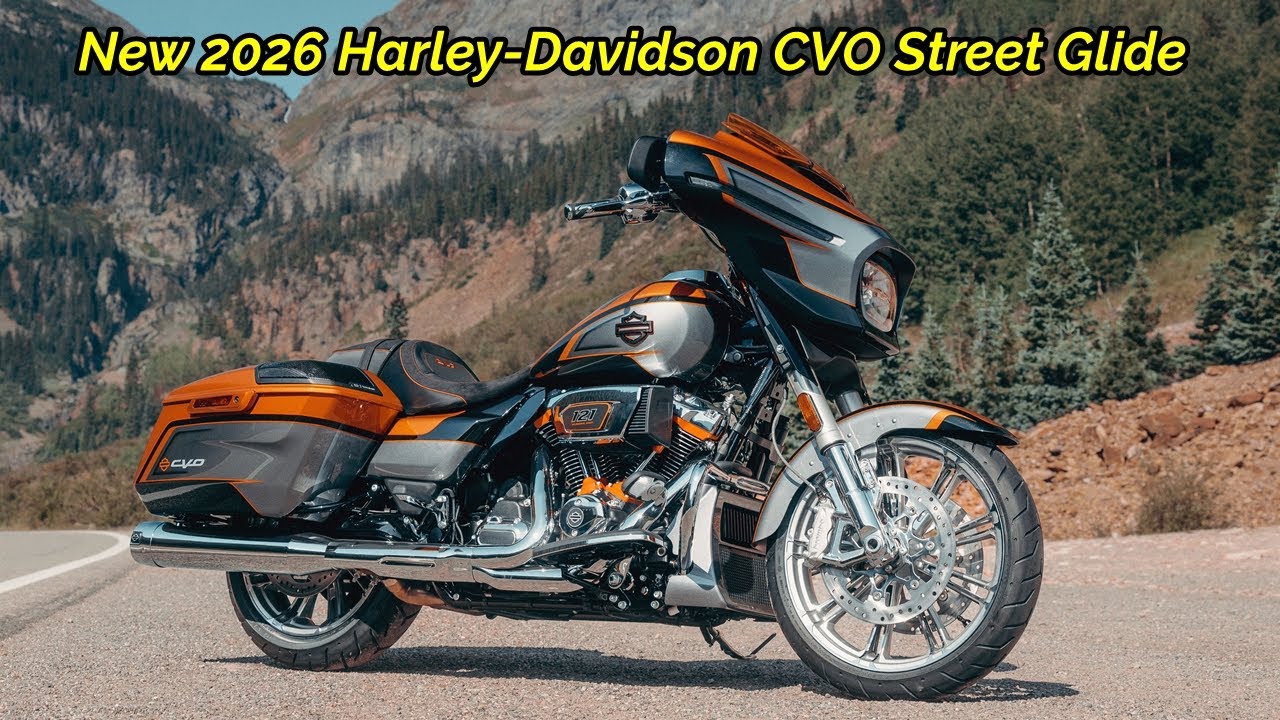 NEW 2026 Harley-Davidson CVO Street Glide - FIRST LOOK!