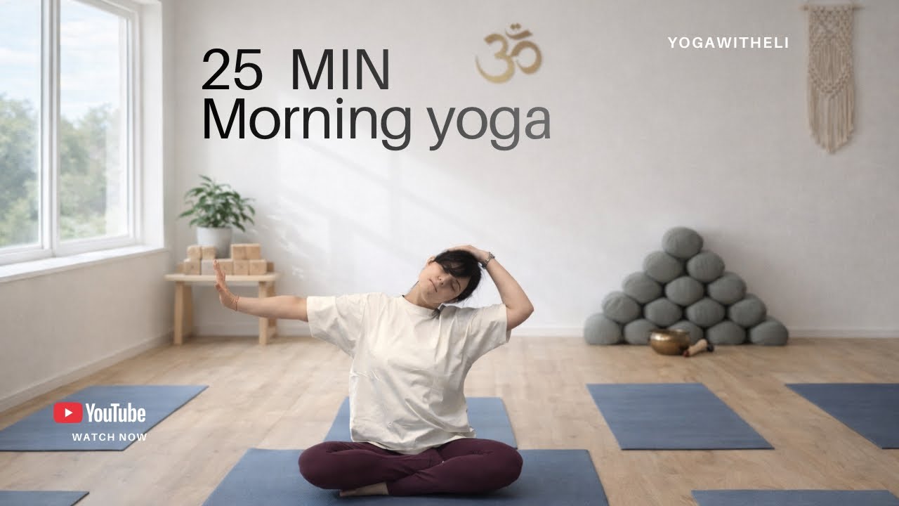 MORNING YOGA | To Enhace The Flow Of Prana | 25 MIN || At Home (No Equipment)