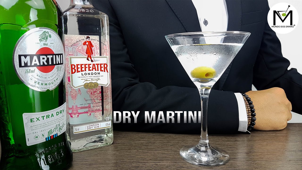 COMO FAZER O DRY MARTINI