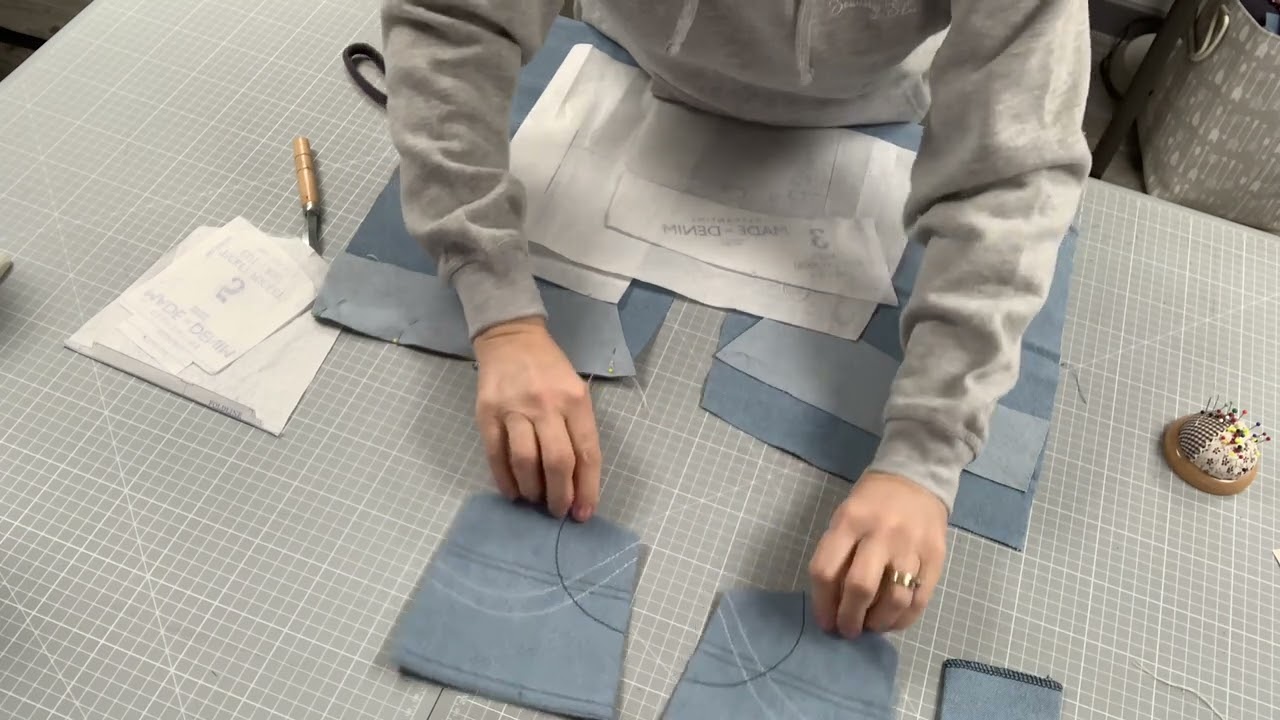Merchant and Mills Clementine Skirt Sew-along.