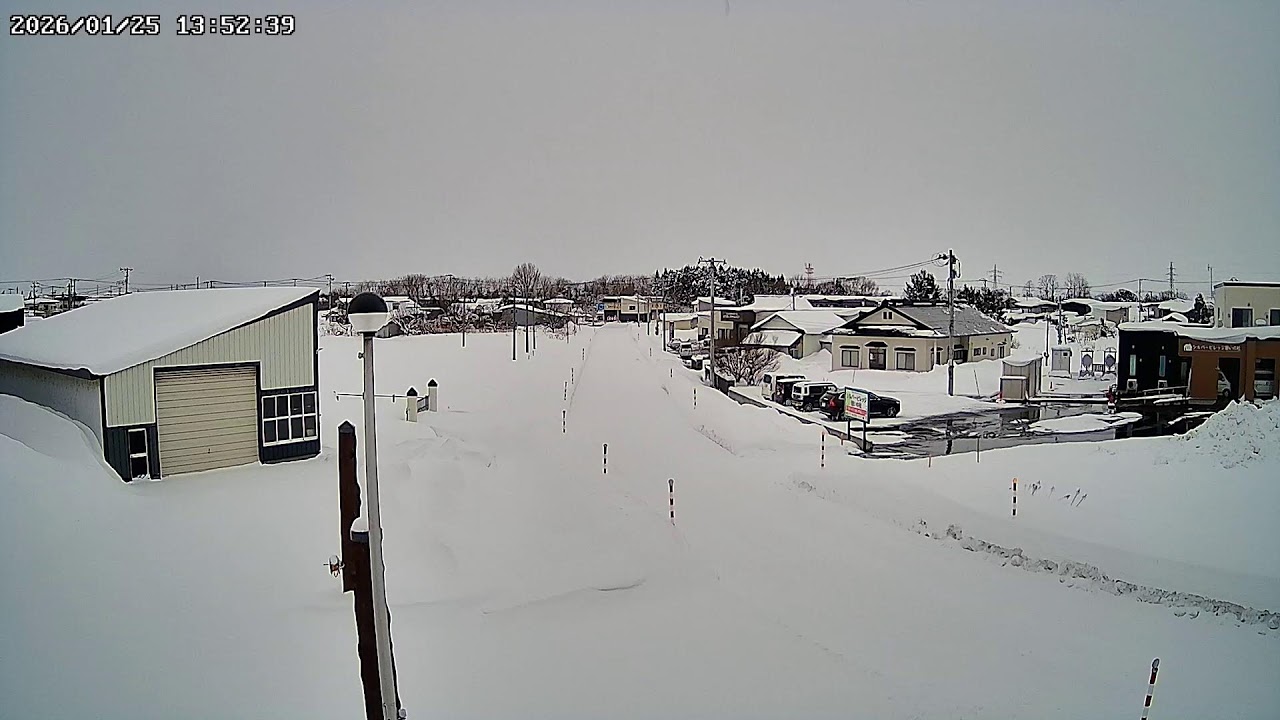 青森県五所川原市漆川ライブカメラ Aomori Goshogawara Live camera.world.cam