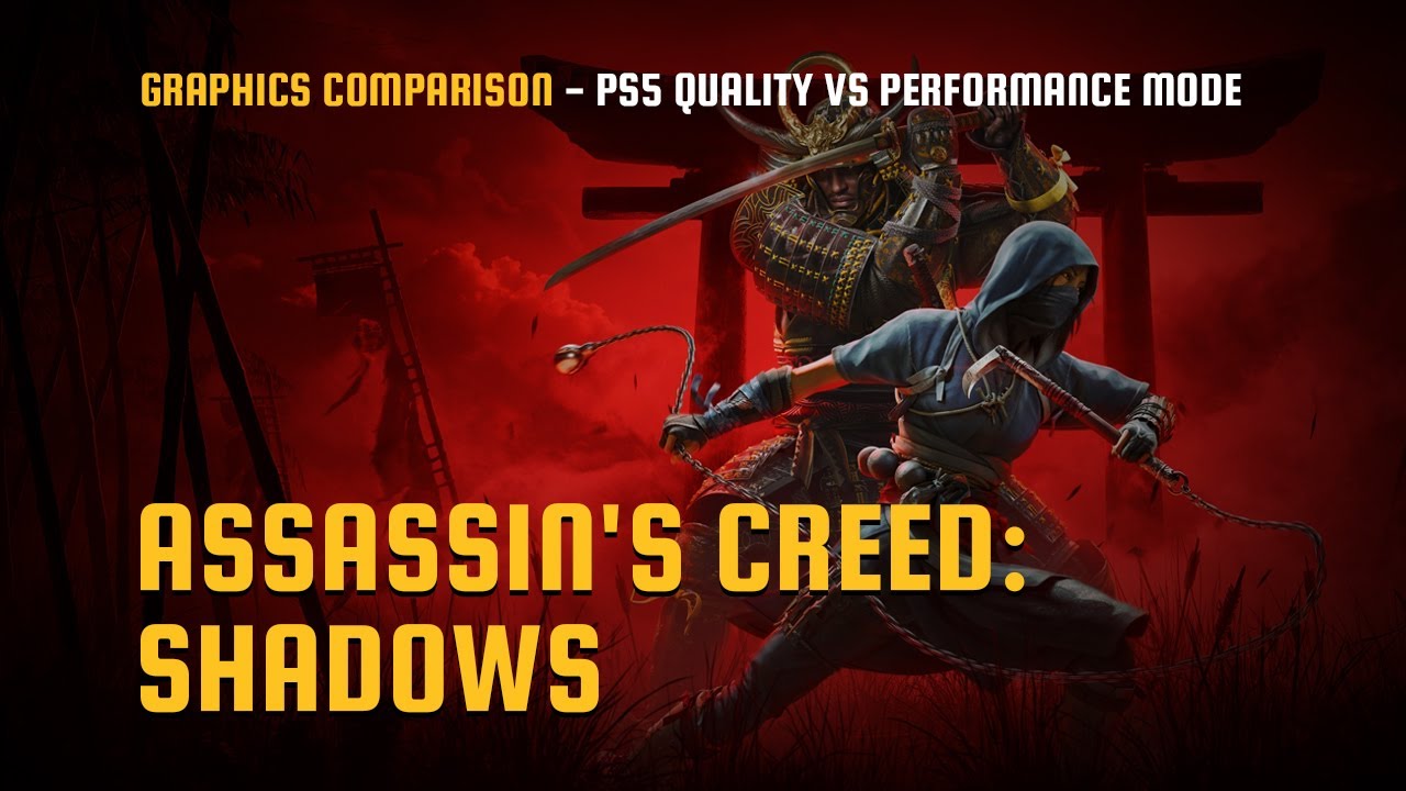 Assassin&rsquo;s Creed Shadows | PS5 Slim Quality Mode vs Performance Mode (Graphics Comparison)