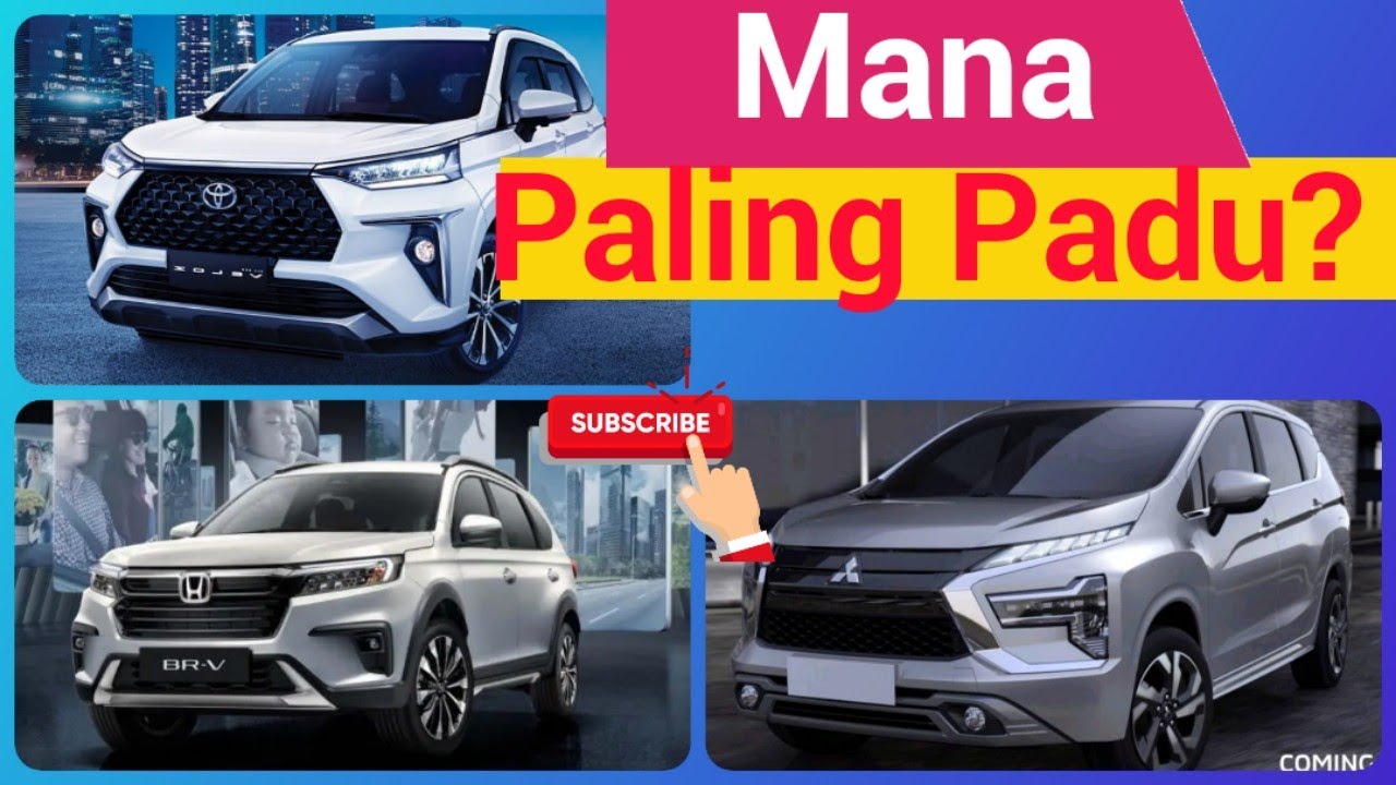 Perbandingan Mitsubishi Xpander, Toyota Veloz dan Honda BR-V