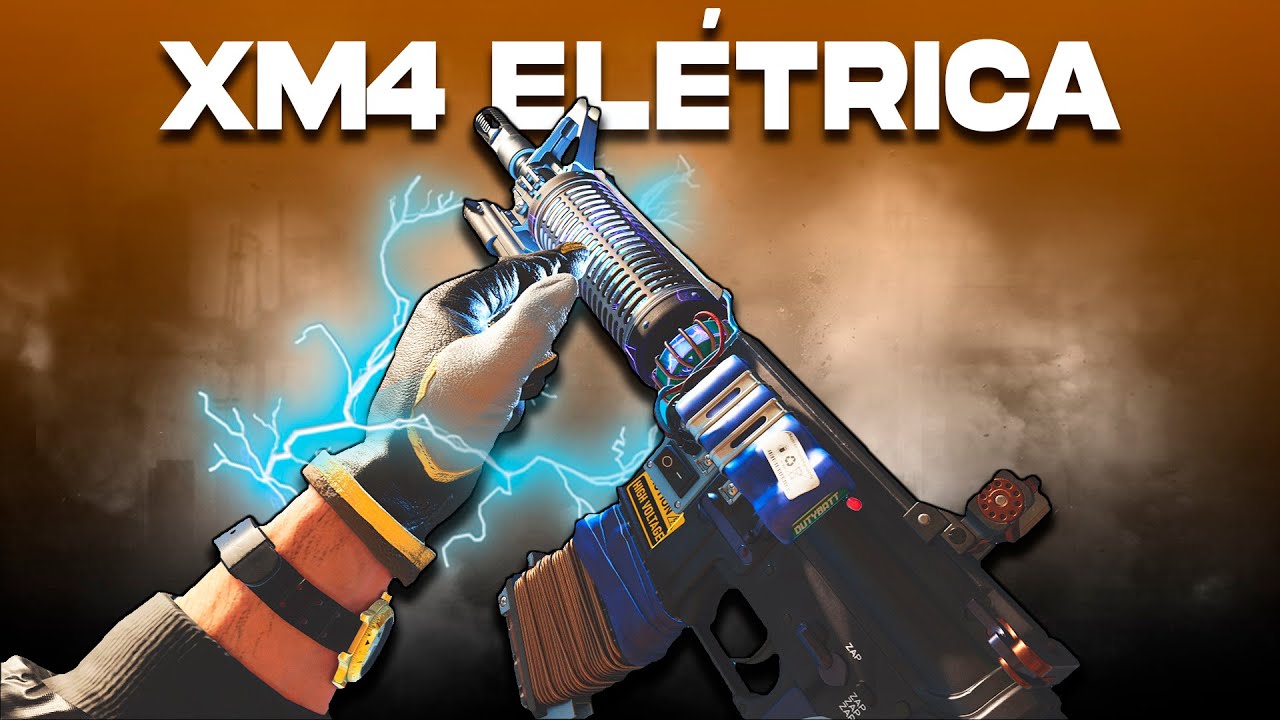 Lançaram uma NOVA variante da XM4 que dá CHOQUE?! - CoD Cold War