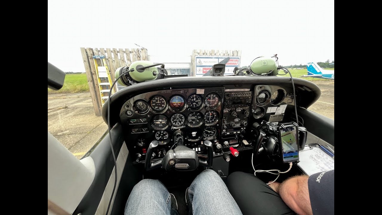 First Flying Lesson: North Weald - Southend - North Weald