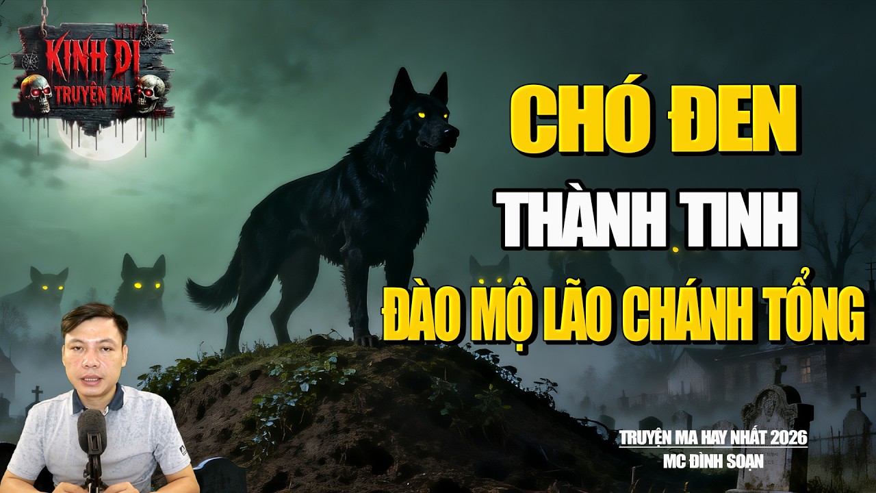TRUYỆN MA CÓ THẬT : CHÓ ĐEN THÀNH TINH ĐÀO MỘ LÁO CHÁNH TỔNG HỮU ÁC NHÂN BÁO THÙ.