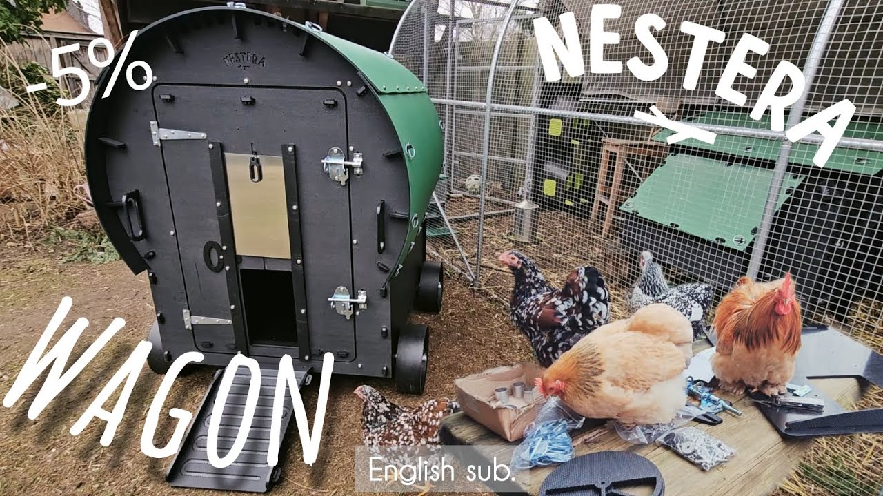 Der BESTE Hühnerstall!?: NESTERA Wagon || unboxing, hands-on, review & Kritik || [-5% Rabatt]