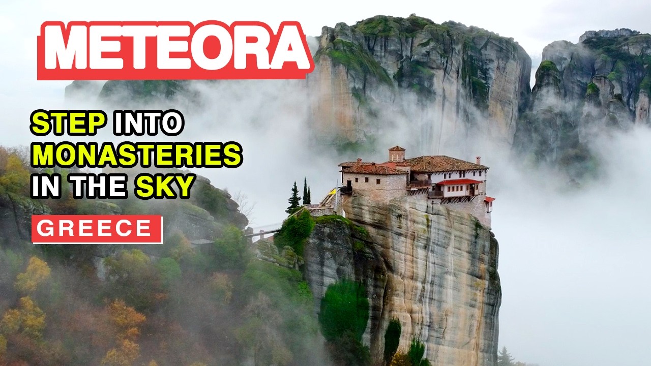 Meteora’s Floating Monasteries: Inside Greece’s Sacred Clifftop World #1