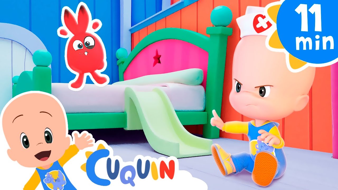 Five Little Bunnies jumping on the bed | Sing with Cleo & Cuquin