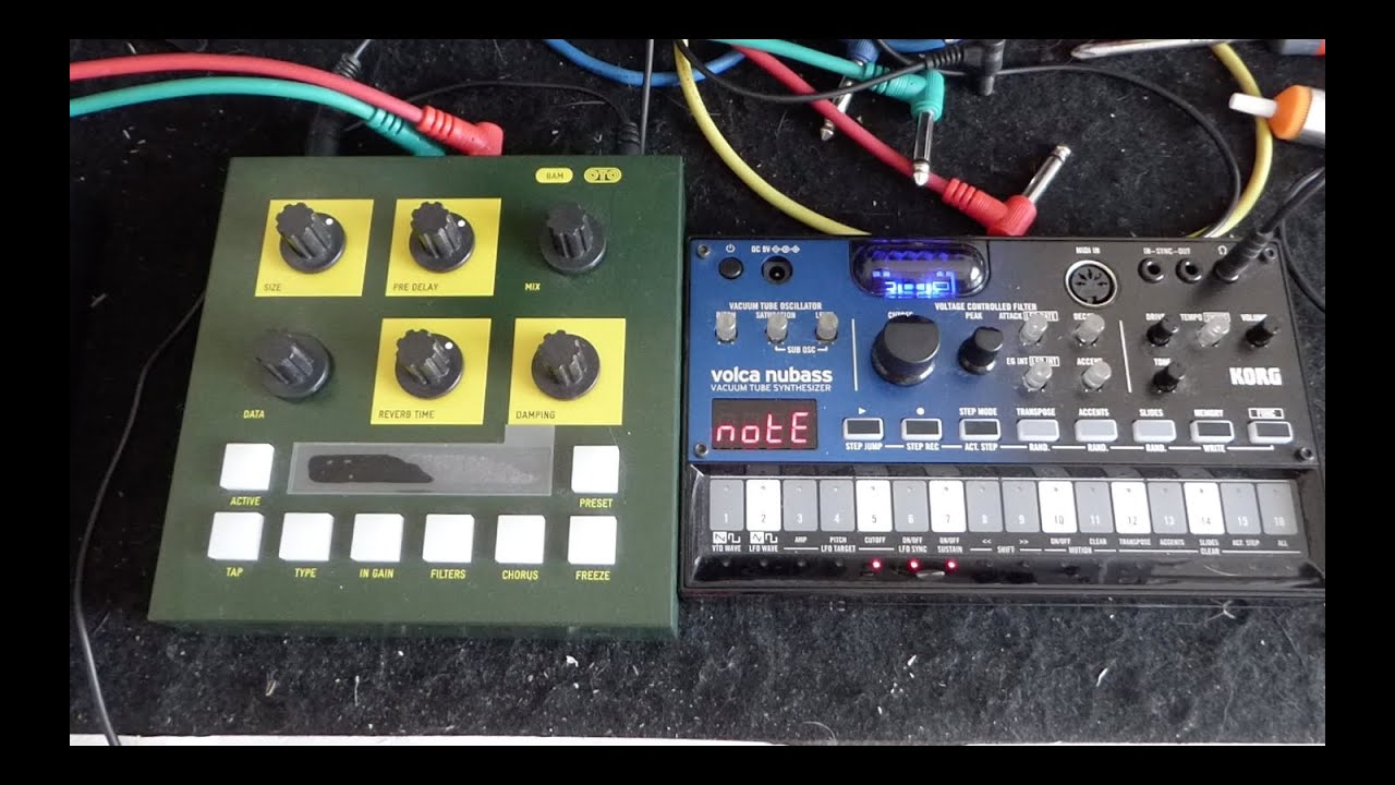 Korg Volca Nubass & OTO Machines BAM