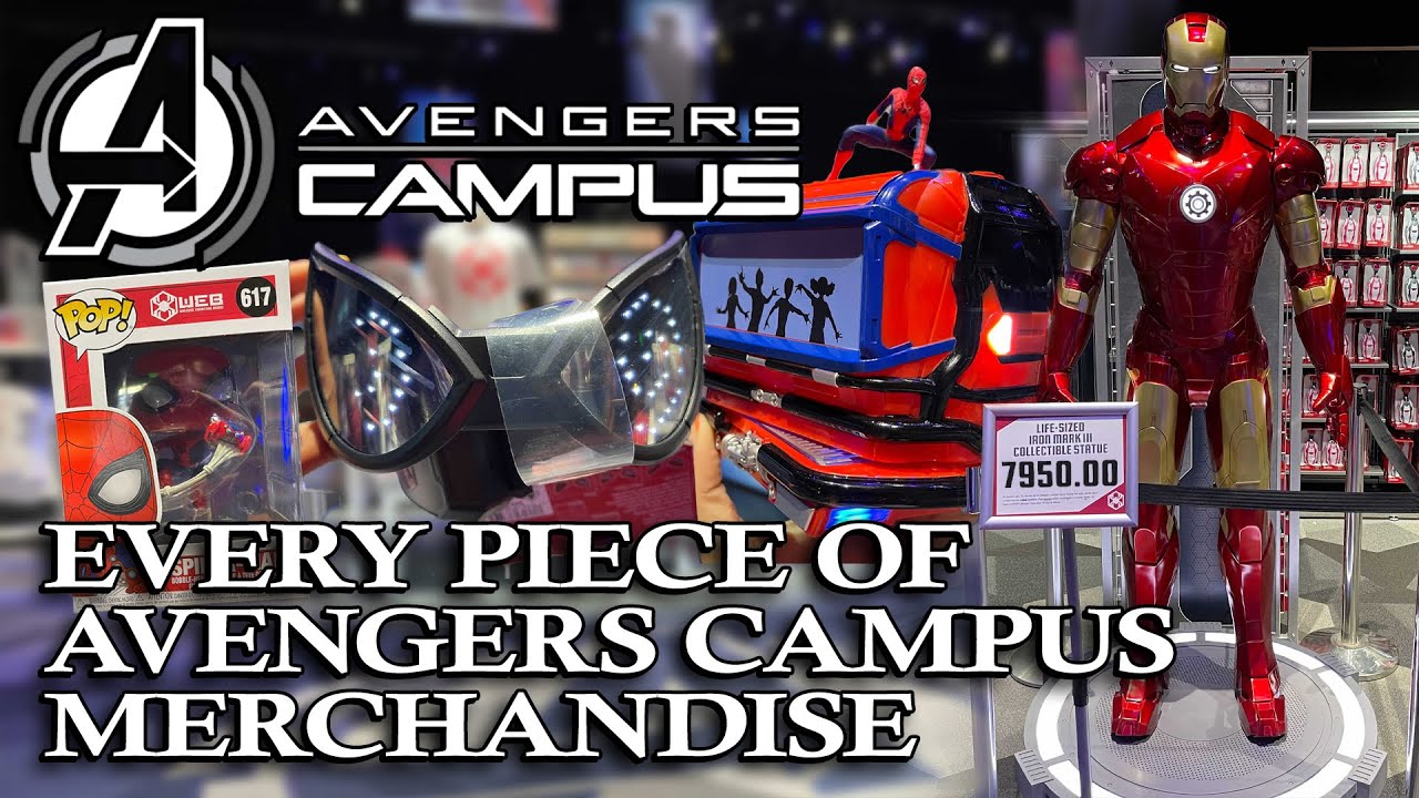 Every Piece of New Avengers Campus Merchandise Now Available at Disney California Adventure