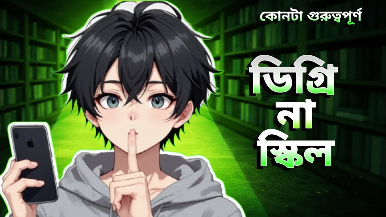 ডিগ্রি বনাম স্কিল — কোনটা বেশি গুরুত্বপূর্ণ? #motivation #skills 