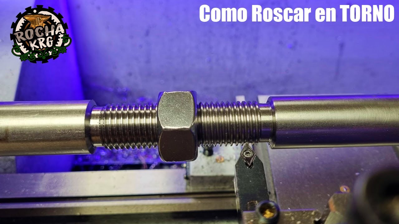 Como ROSCAR EN TORNO DE METAL