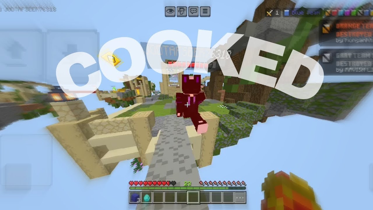 Hive Bedwars 120 FPS smooth gameplay 