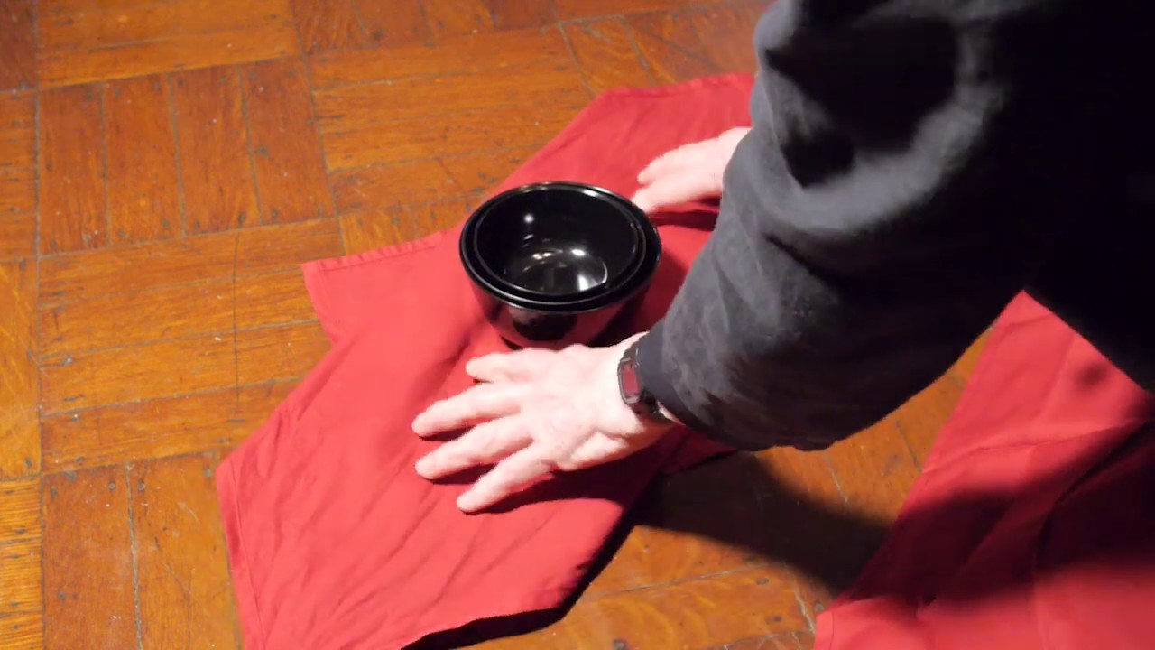 Zen Oryoki Bowls: Opening and Closing Demonstration