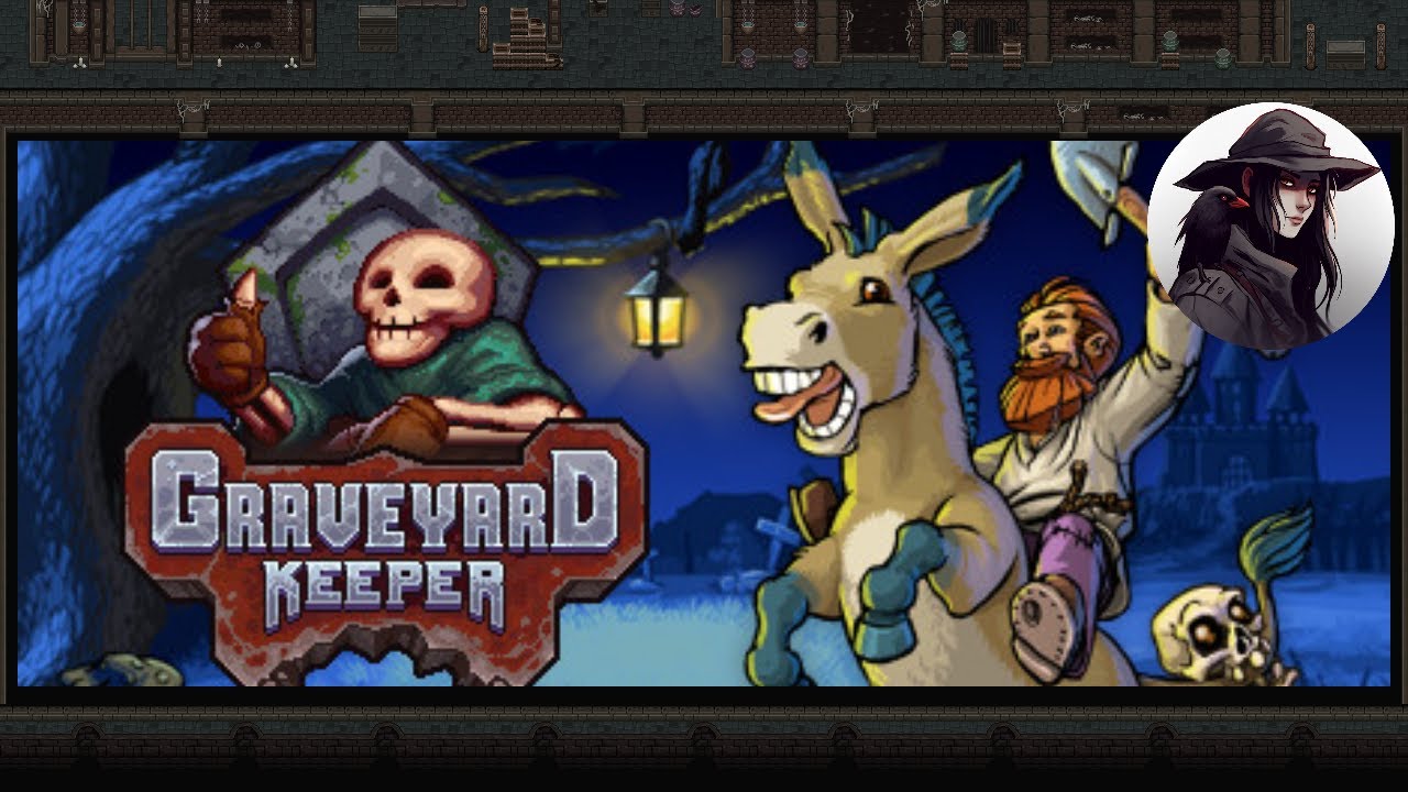 I wanted to run a church so I made the graves look pretty Part 2 - Graveyard Keeper Episode 8