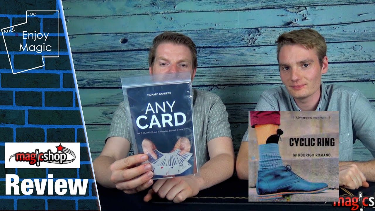 Any Card (Richard Sanders) & Cyclic Ring (Rodrigo Romano) || Enjoy Magic Review
