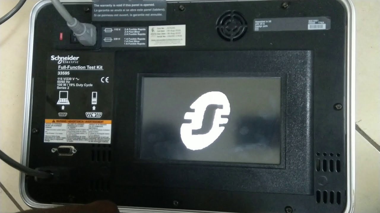 ACB micrologic full function test kit