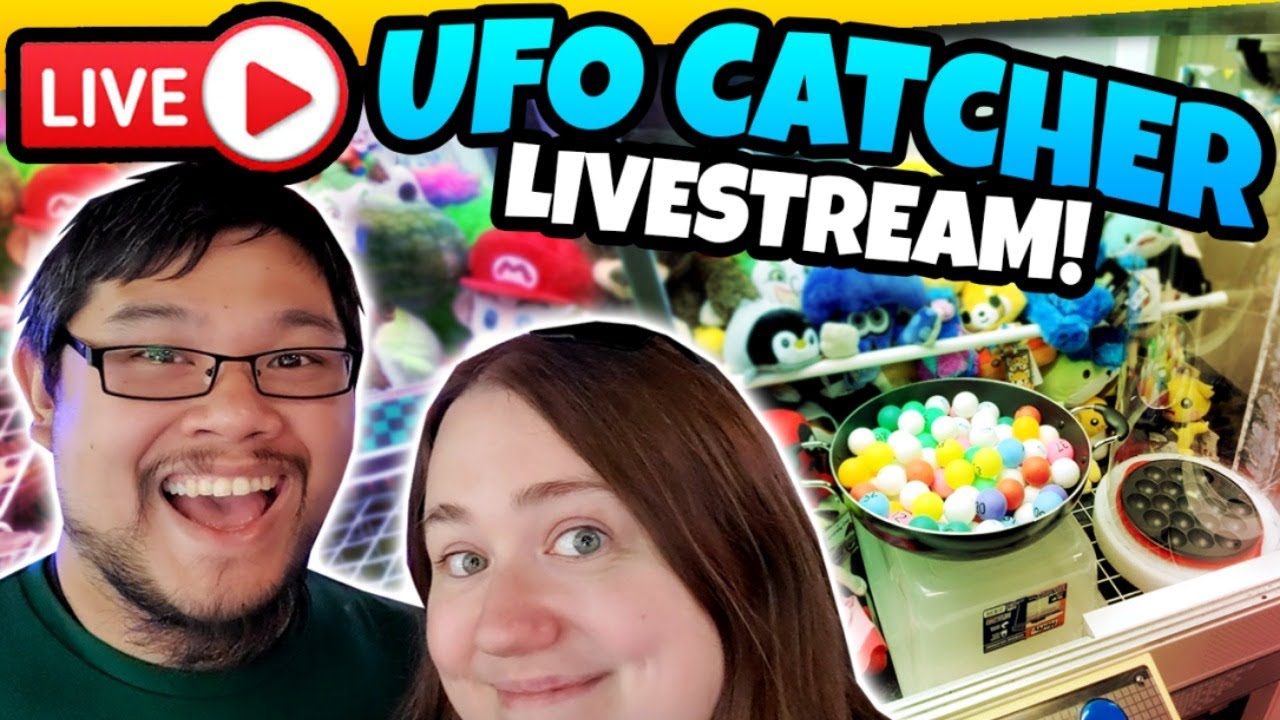 🔴 LIVE UFO Catcher Claw Machine games! Live Stream with Dragon Claw Games!