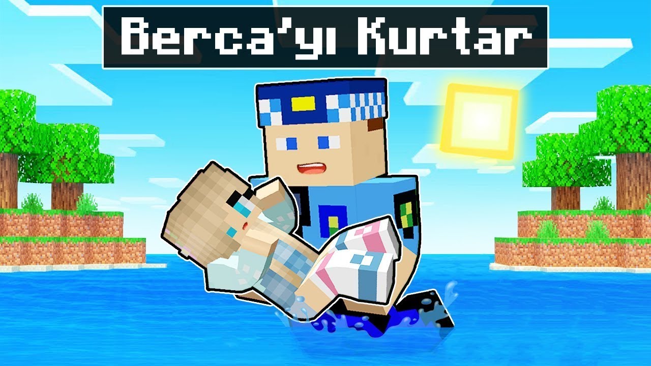 KEREM KOMİSER BEBEK BERCA'yı KURTARDI! -Minecraft Filmi