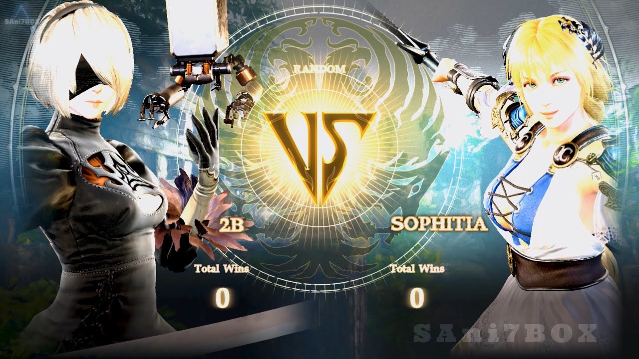 YoRHa No. 2 Type B Vs Sophitia Alexandra - SOULCALIBUR VI - 2B