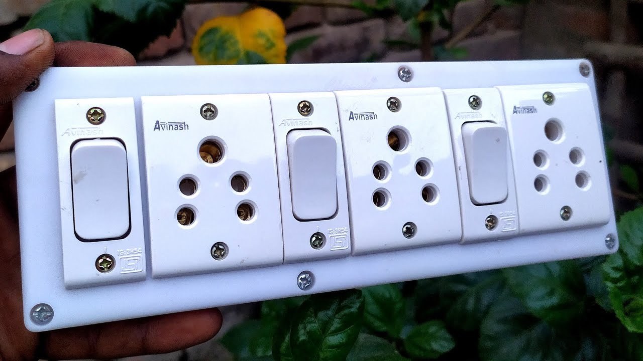 3 switch 3 socket connection | extension box | three switch three socket wiring
