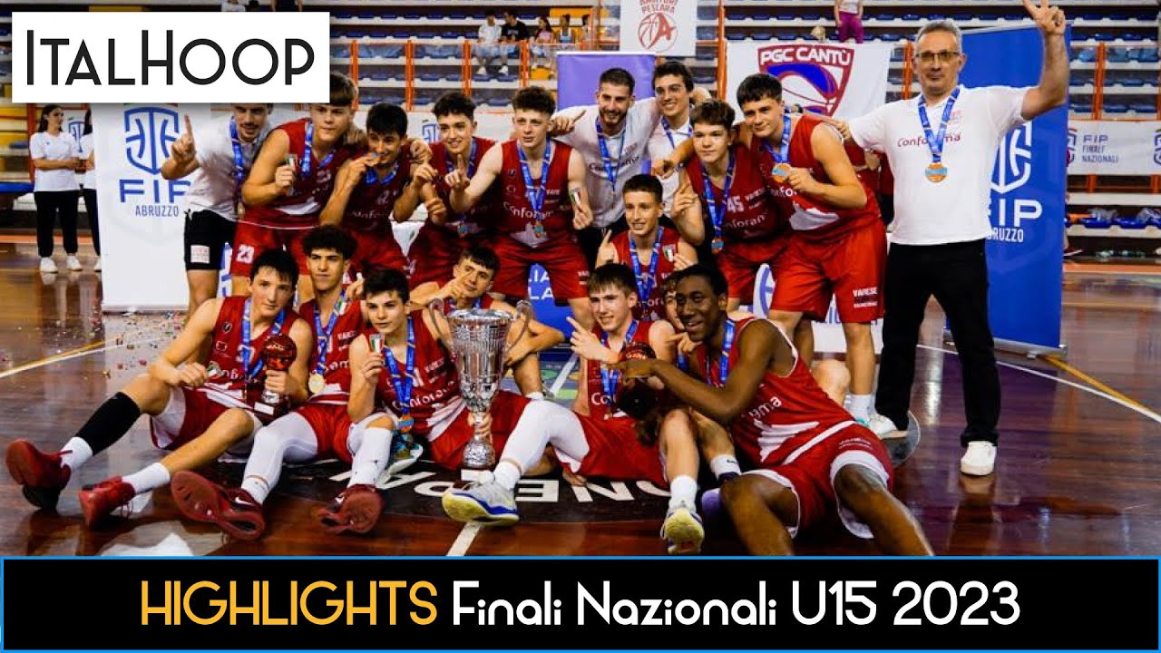 PGC Progetto Giovani Cantù vs Varese Academy Basketball - Highlights Finale Nazionale Under15 2023