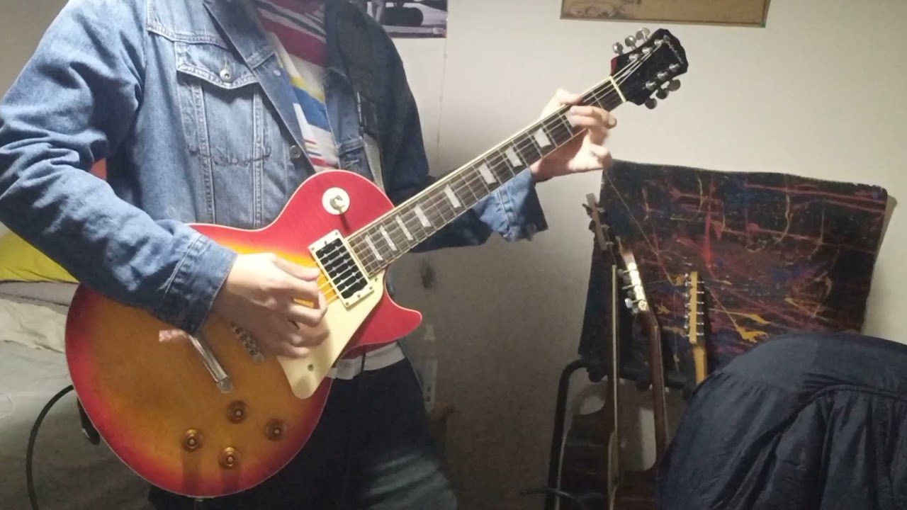Led Zeppelin - Rock and Roll/Celebration day/Black dog live 1973 MSG guitar cover (TSRTS)