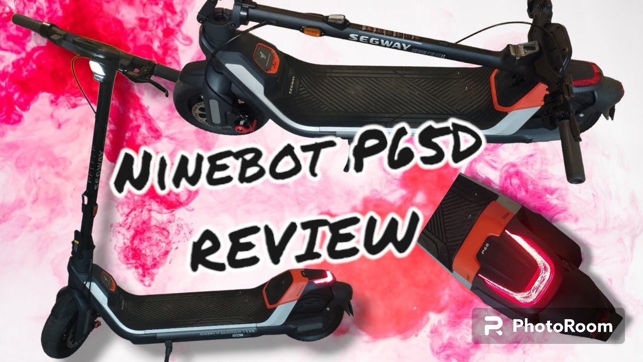 Ninebot P65D Review / Test / E-Scooter m. Straßenzulassung / 500W Nennleistung / 980W Peakleistung