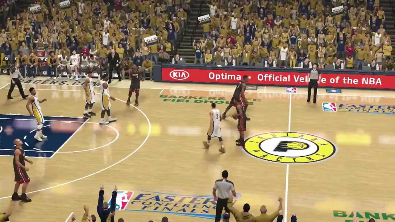 NBA 2K14 ( Xbox One ) Miami Heat vs. Pacers - Game 3
