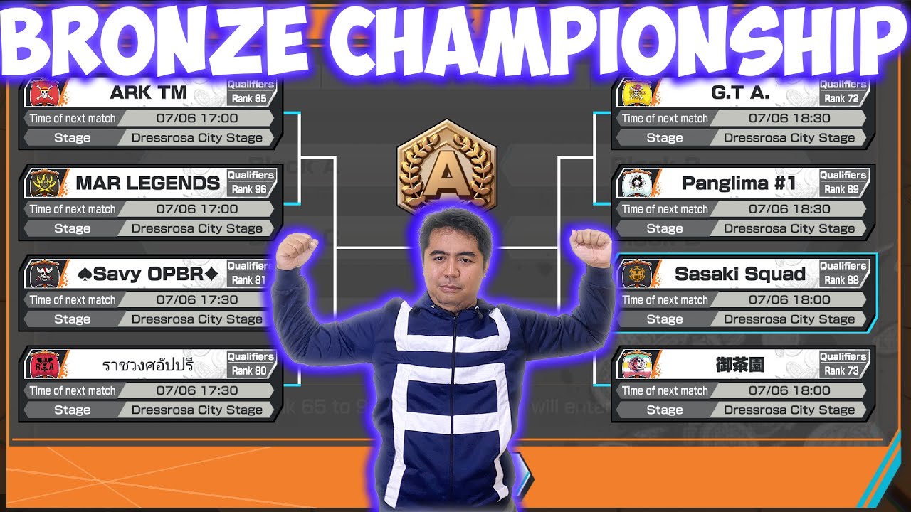Tegang Banget !!!! Sasaki Squad Match Di Bronze Championship 🔥🔥 - One Piece Bounty Rush