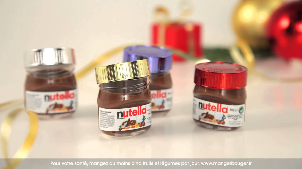 ☆★ Petits pots de No&euml;l par Nutella ★☆
