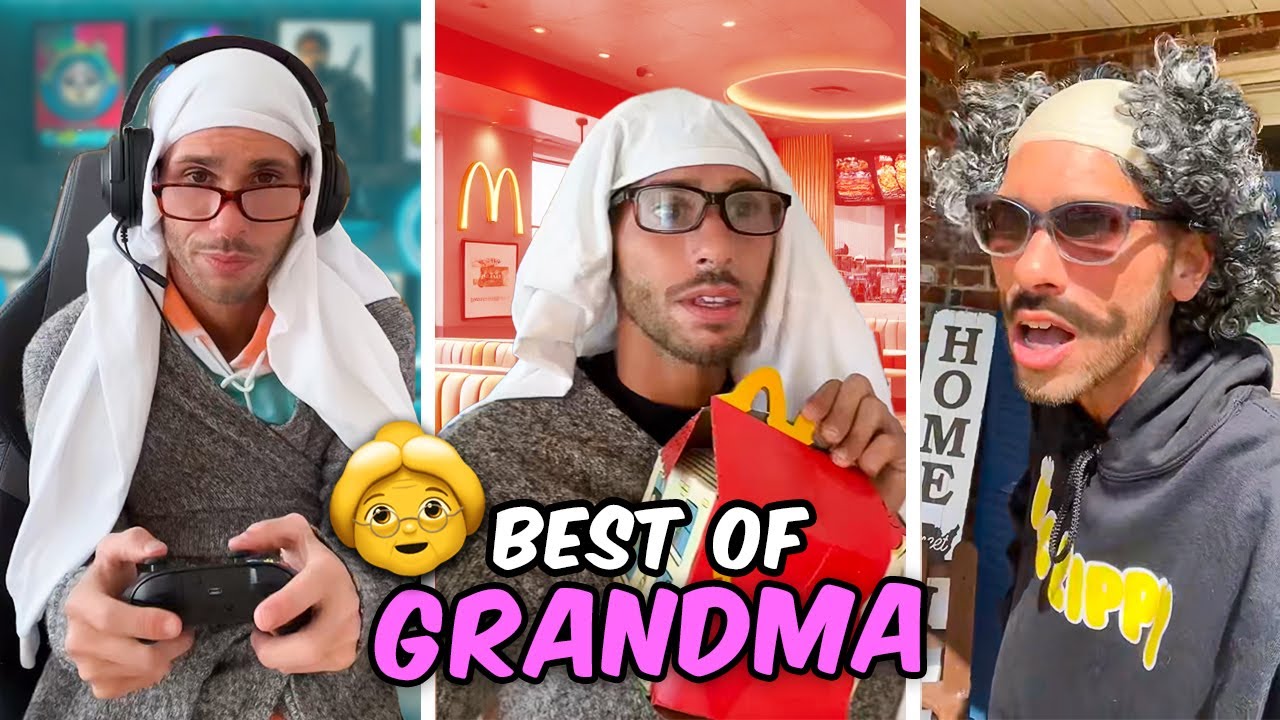 BEST OF GRANDMOM LIVING WITH SIBLINGS | TikTok Compilation