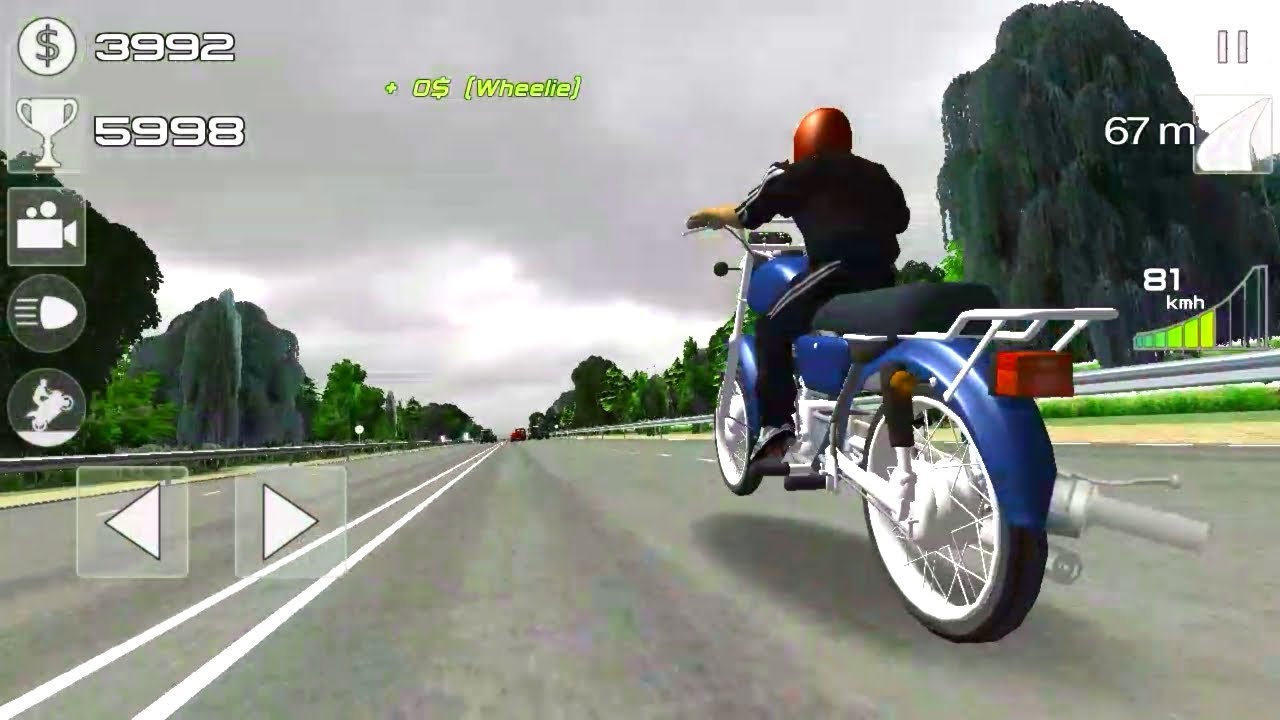 Street Freestyle Motorcycle-Russian Moto Traffic Rider 3D-Android Gameplay