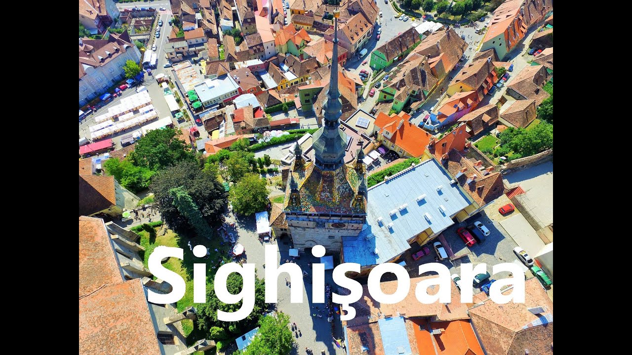 Sighişoara , Romania - My Dji phantom 3 professional 4K