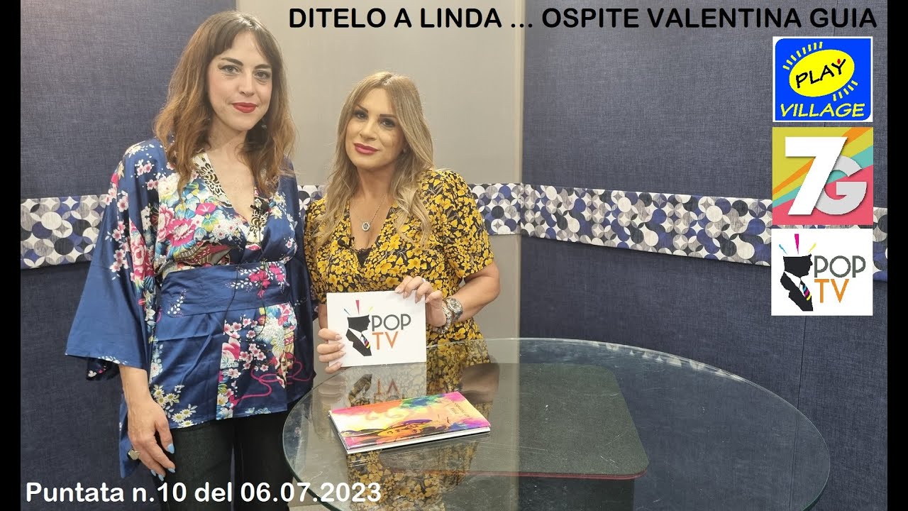 POP TV 2023 1°Stagione 06.07.2023 La rubrica DITELO A LINDA con LINDA MINNELLA.