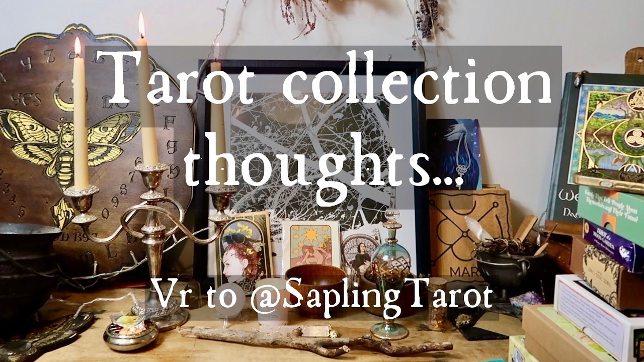 Размышления о коллекции карт Таро | VR-обращение к @SaplingTarot о наличии коллекции колод Таро |...