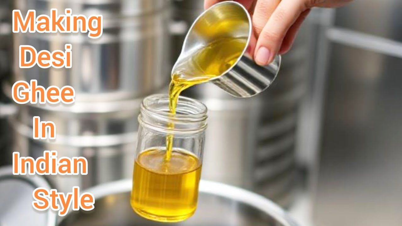 Pure Desi Ghee Making Process | Traditional Indian Method | Village Style Ghee Preparation | Natural