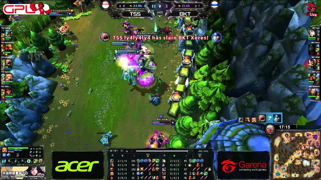 GPL 超級聯賽 第一季 例行賽#1 TSS vs. BKT