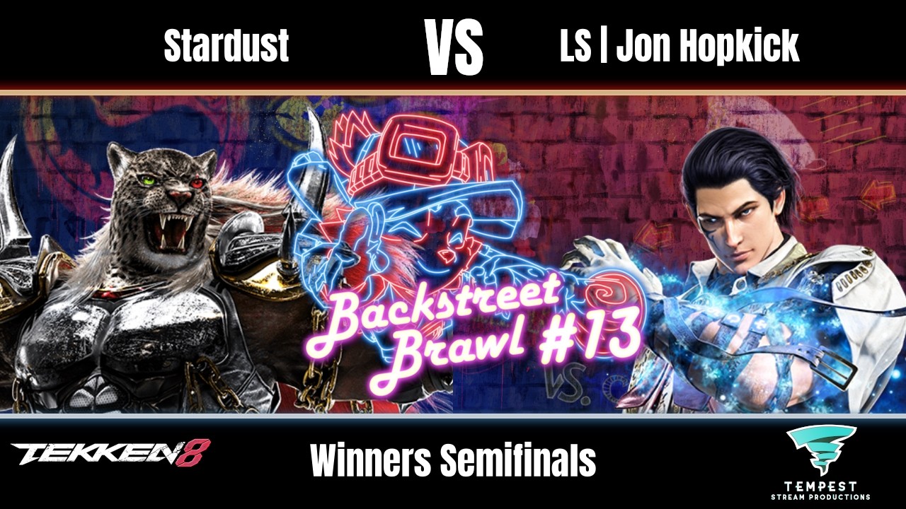 Stardust (Armor King) vs LS | Jon Hopkick (Claudio) - Tekken 8 Winners Semis - Backstreet Brawl #13