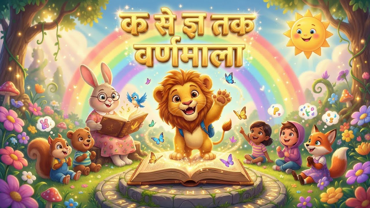 क से ज्ञ तक वर्णमाला /हिंदी वर्णमाला | क से ज्ञ तक/ जादुई किताब: क से ज्ञ तक वर्णमाला